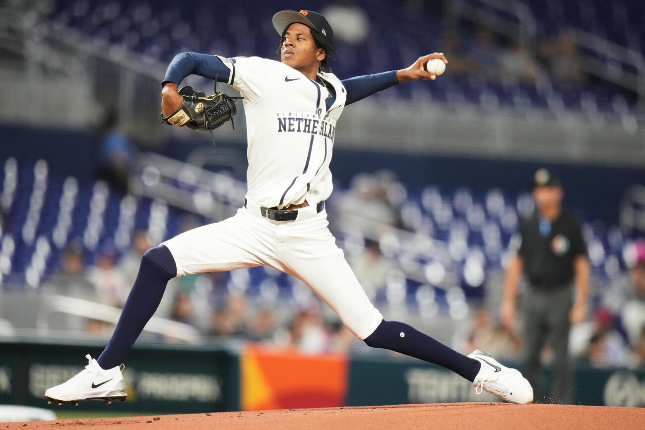 オランダ先発のメリテ（AP）