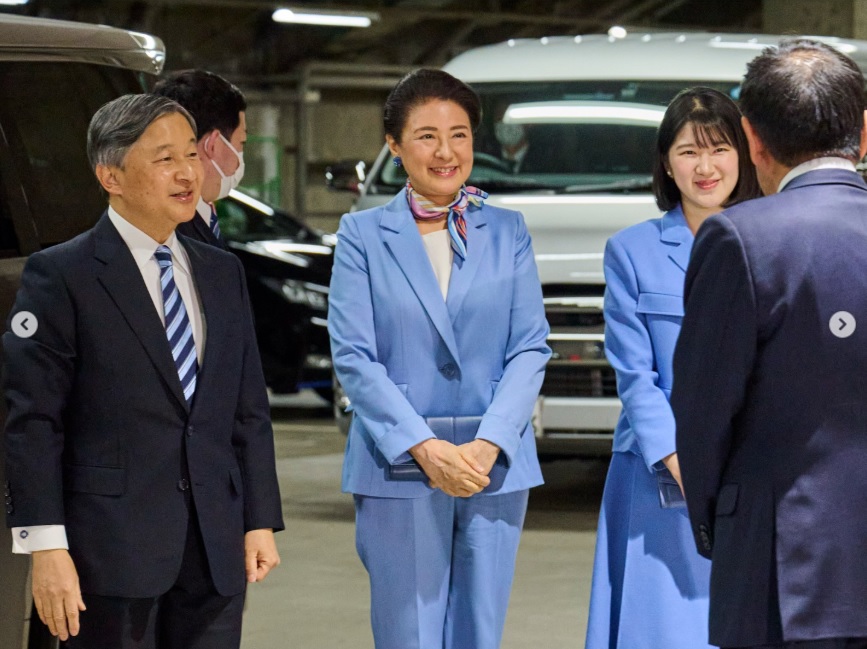 宮内庁のインスタグラムから