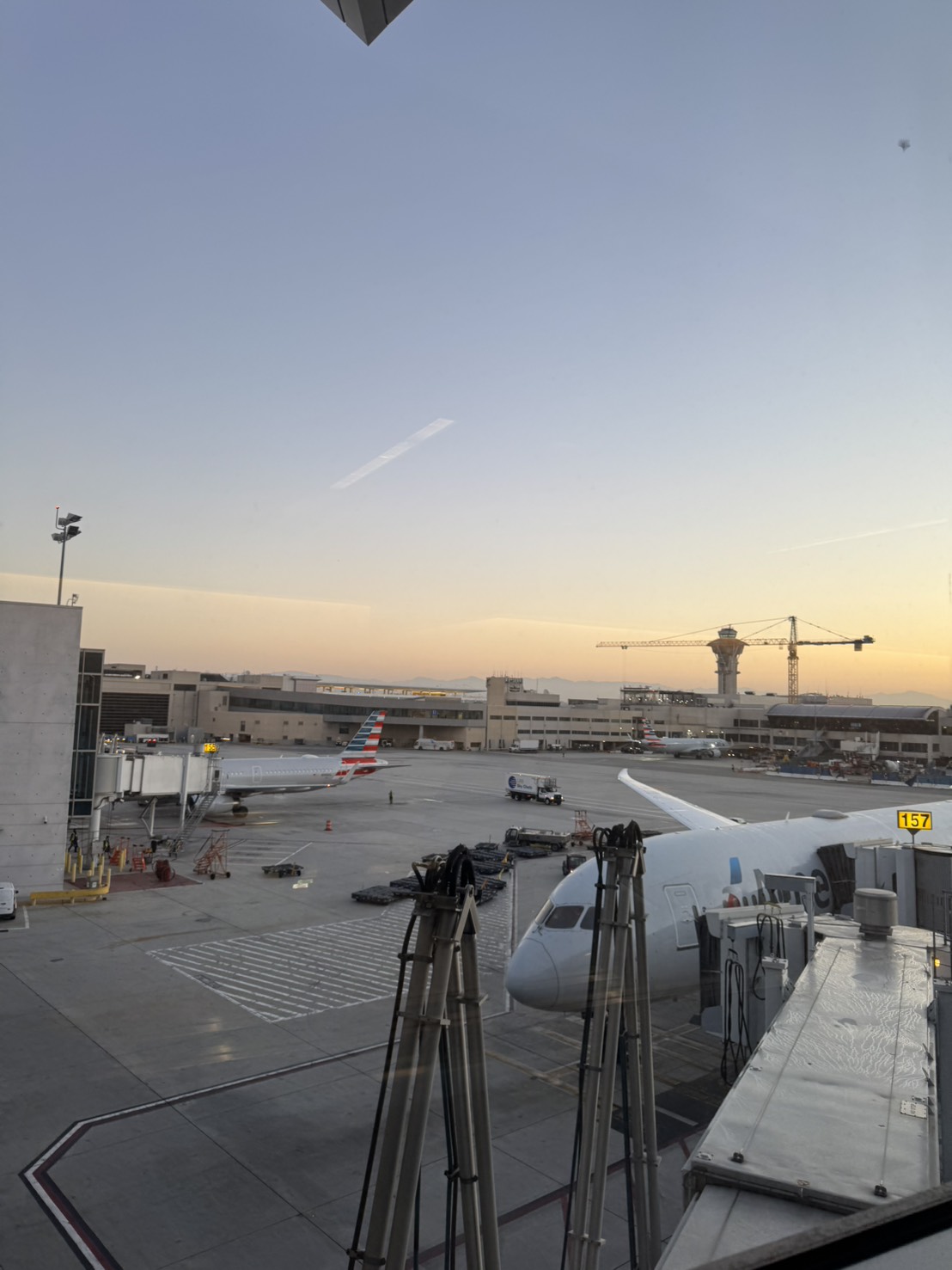 乗り継ぎをしたロサンゼルス国際空港