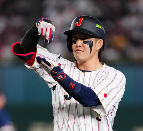 WBC】小園海斗「しっかり背負って」「お世話になりました」引退試合の