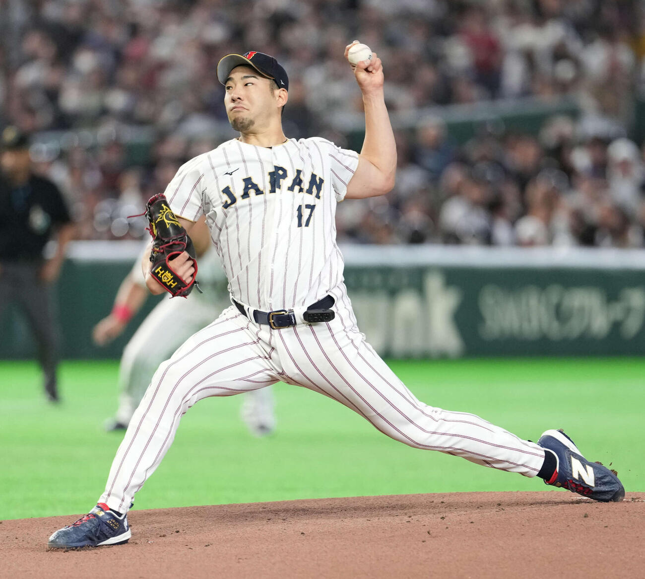 菊池雄星（2026年3月撮影）