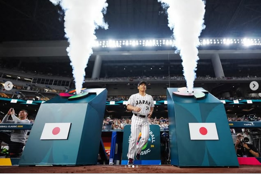 吉田正尚のインスタグラムから
