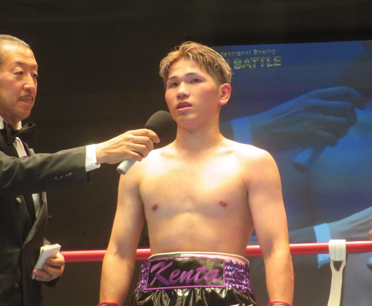 4回TKO勝利を挙げた山川健太