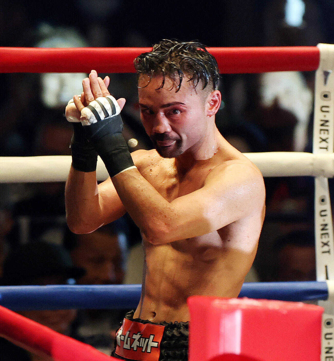 WBA世界バンタム級王座決定戦　増田陸に判定で敗れた比嘉大吾（撮影・宮地輝）