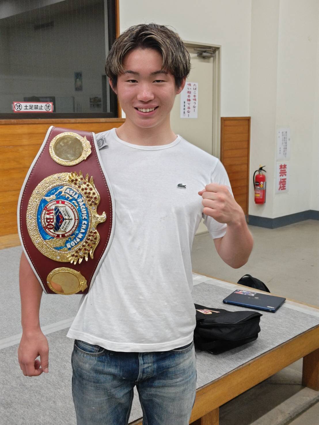 9月5日、東京・後楽園ホールのメインで初防衛戦に臨むWBOアジア・パシフィック・バンタム級王者の伊藤千飛