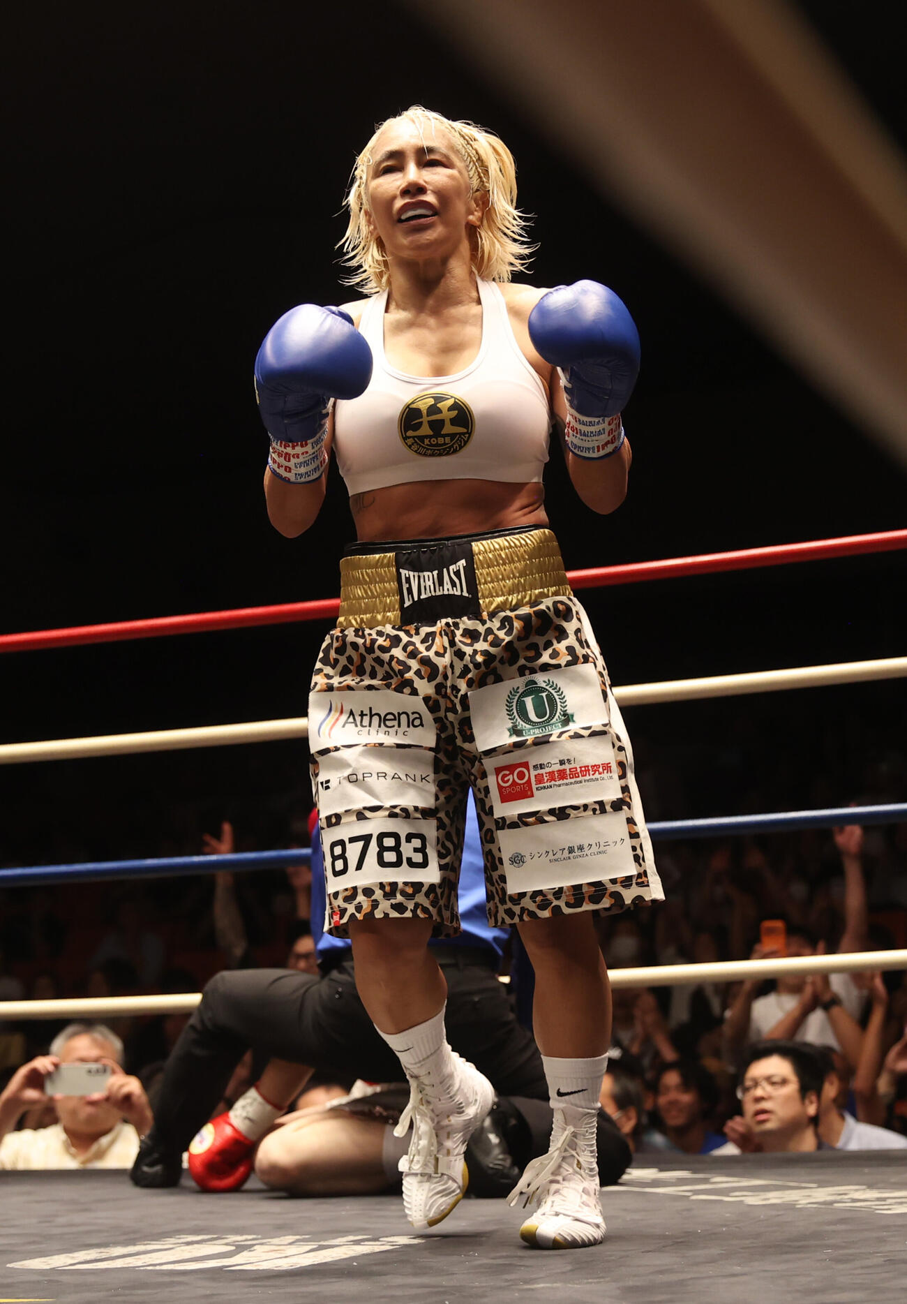3回、山本美優は初勝利した（撮影・柴田隆二）