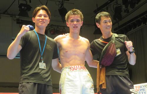 ボクシング】輪島功一の孫・磯谷広太が東日本新人王決勝進出