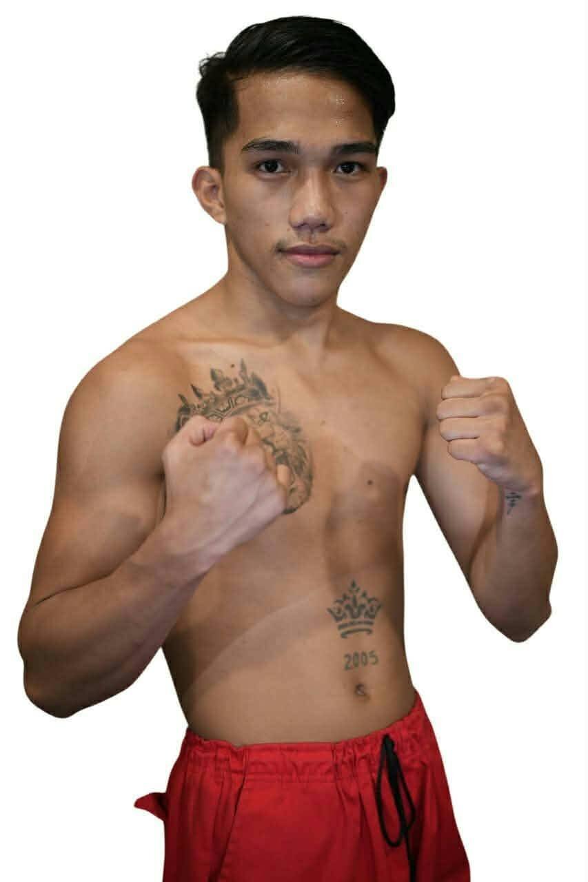 11月26日、EBARA WAVEアリーナおおたで初防衛戦を控えるWBA世界ミニマム級王者石井武志の挑戦者に決まった同級11位サイバージョン・メデシロ（大橋ジム提供）