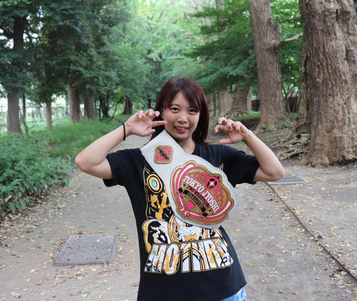 「147センチの大怪獣」こと東京女子プロレスのプリンセス・オブ・プリンセス王者中島翔子