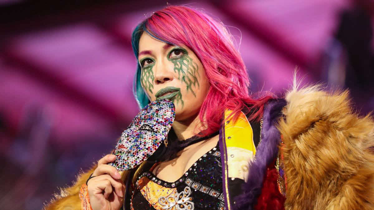 WWEのスーパースターとして活躍するアスカ(C)2020WWE,Inc.AllRightsReserved