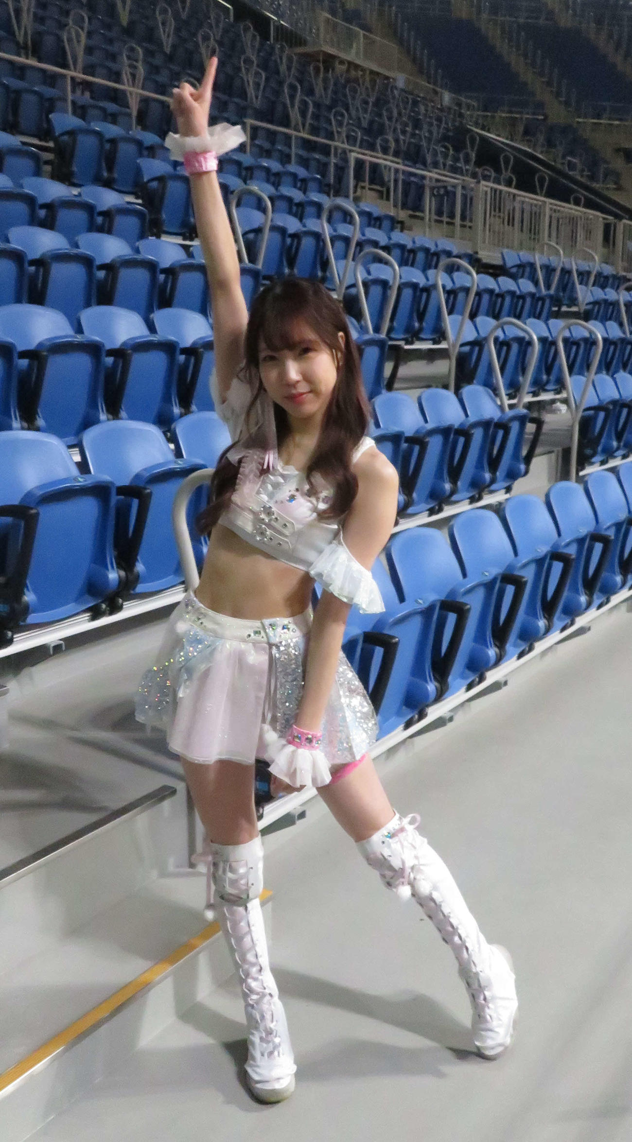 初のシングルベルト獲得へ意気込む東京女子プロレスの瑞希（撮影・松熊洋介）