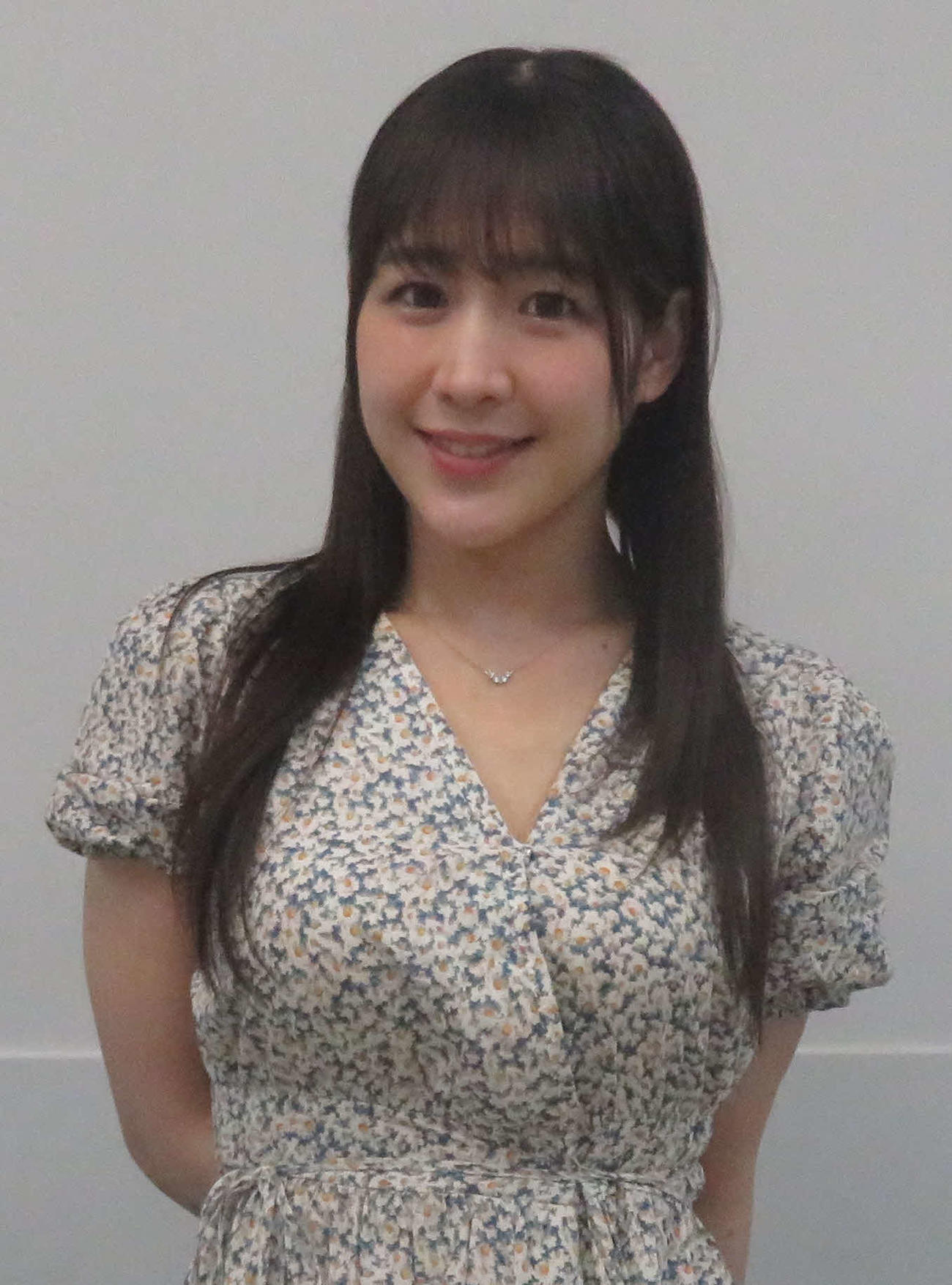 5月6日後楽園大会でプリンセスタッグのベルトに挑戦する上原わかな（撮影・松熊洋介）
