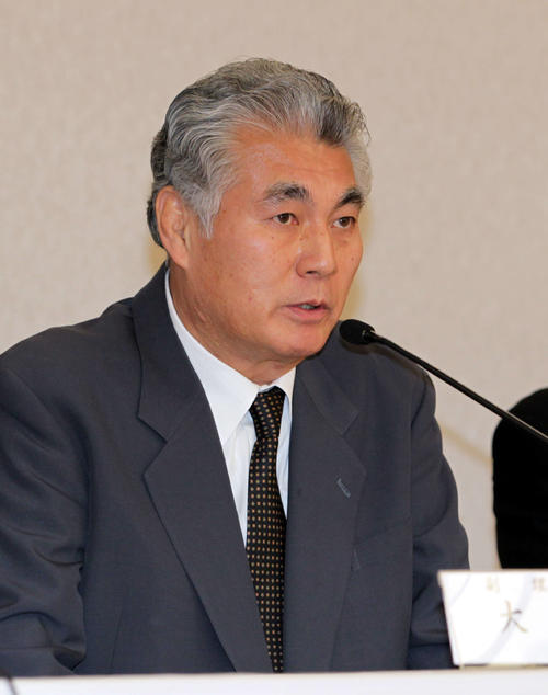 大山親方（2011年2月1日撮影）