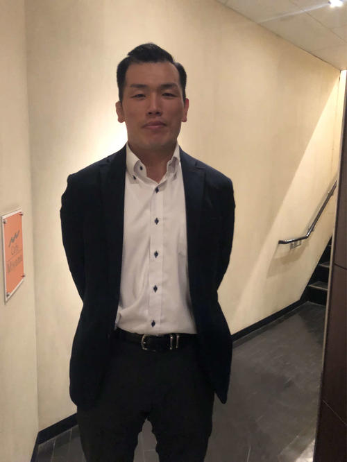 元幕下・下田の下田圭将さん(撮影・平山連)