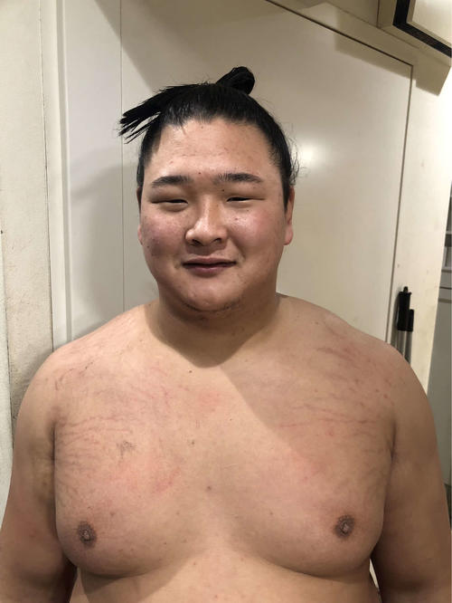 「ケガをせず、関取に定着して応援している皆さんの期待に応えたい」と語る新十両の欧勝海（撮影・平山連）