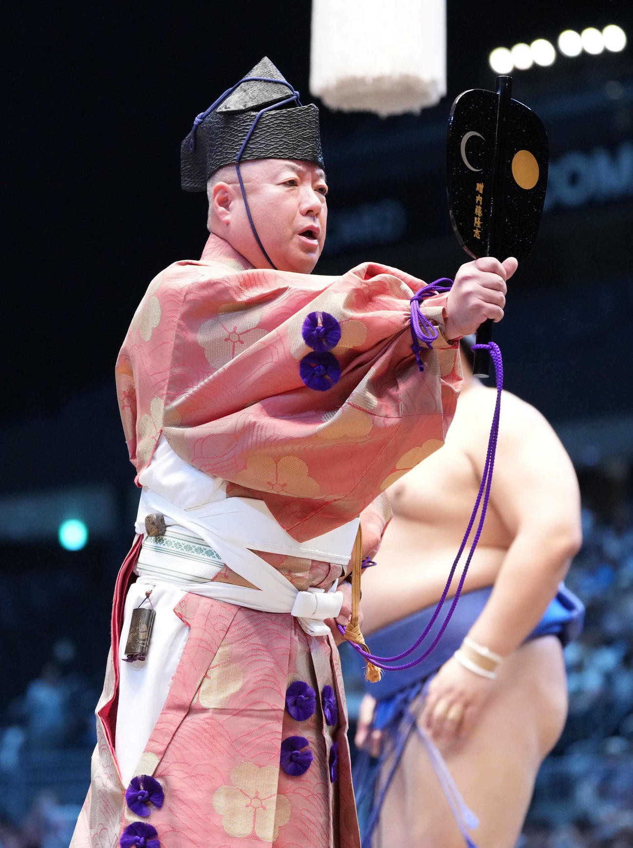 立行司の木村庄之助（2025年7月撮影）