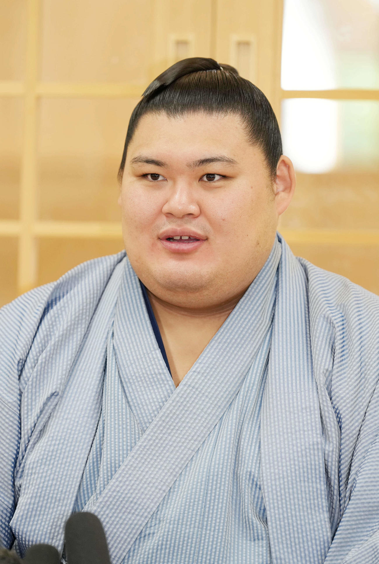 大の里（2025年9月29日撮影）