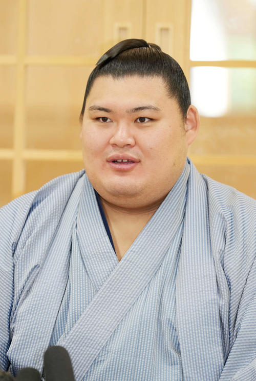 大の里（2025年9月29日撮影）