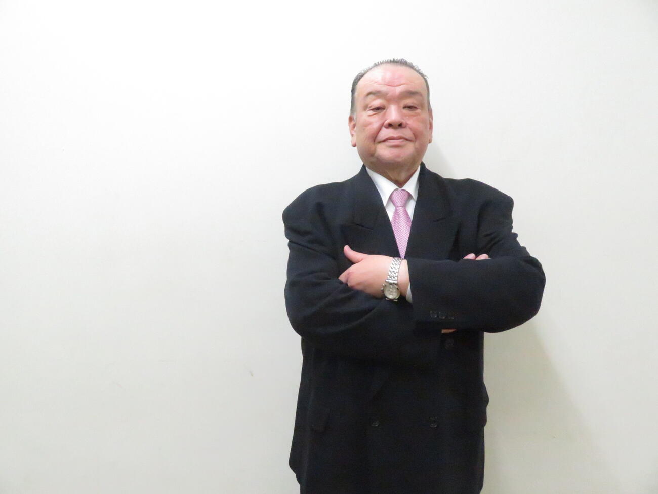 春場所限りで定年退職する若者頭の伊予桜