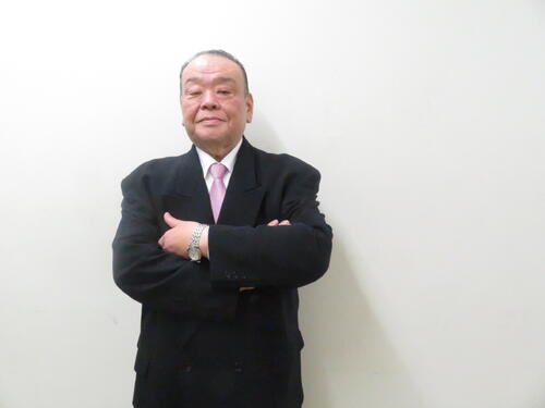 春場所限りで定年退職する若者頭の伊予桜