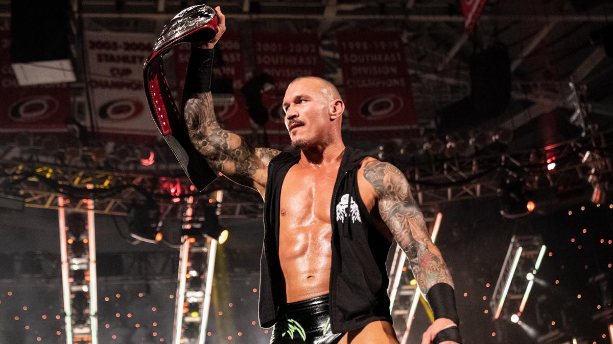 現在、ロウ・タッグ王座を保持している「毒蛇」ランディ・オートン（C）2022 WWE, Inc. All Rights Reserved.