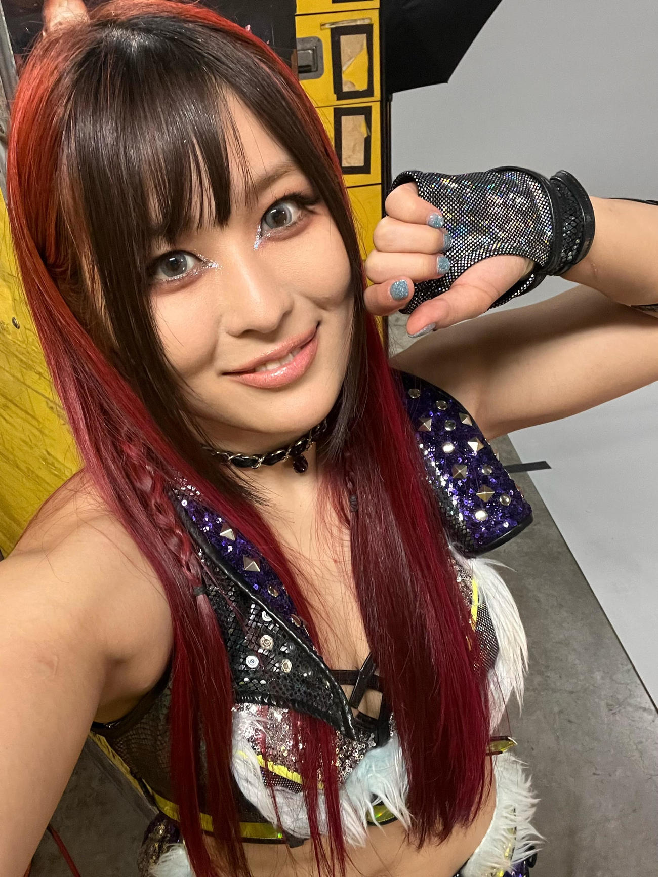 日刊スポーツのインタビューに応じたWWEのイヨ・スカイ（C）2022 WWE, Inc. All Rights Reserved.