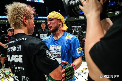 RIZIN】神龍誠が確執あったかつての師・扇久保博正下しフライ級王座