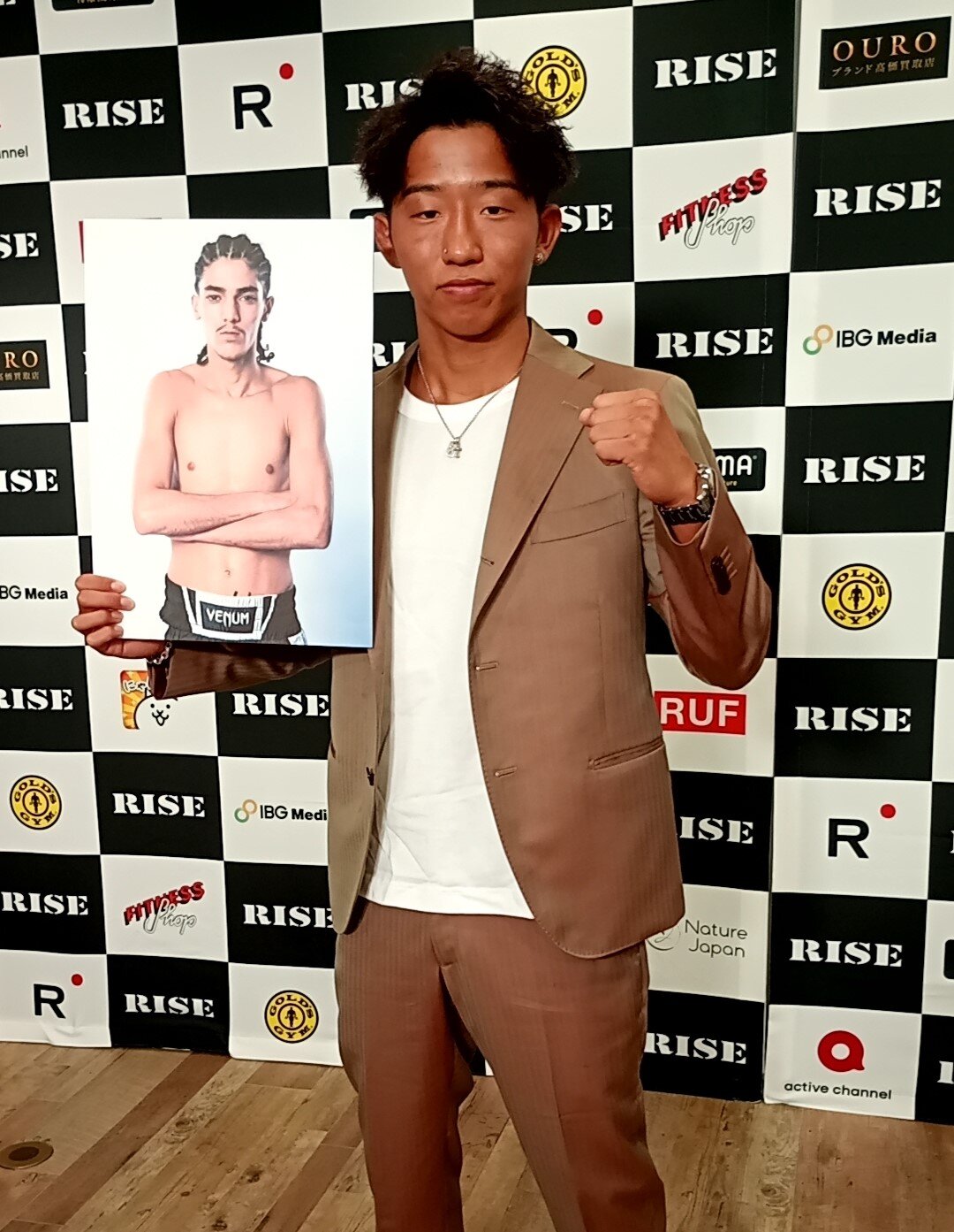 「RISE200」のメインを務める花岡竜
