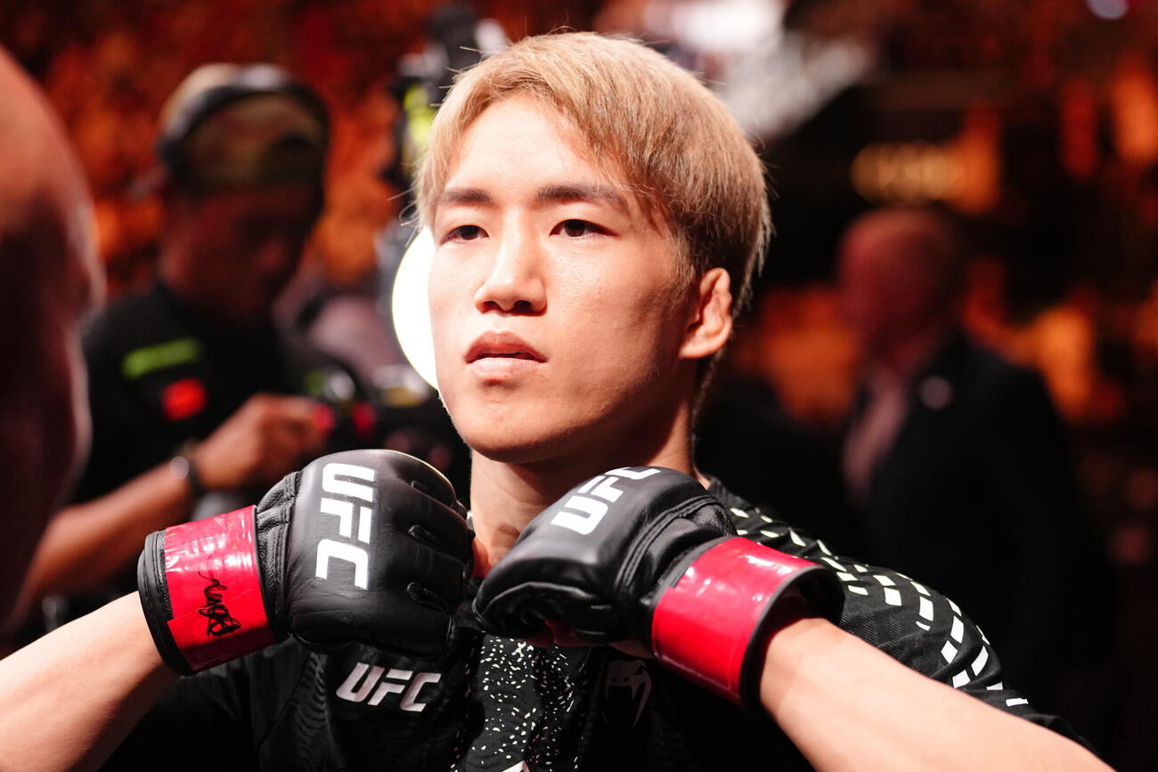 8月29日のUFCファイトナイト上海大会に出場する朝倉海（C）ZuffaLLC／UFC