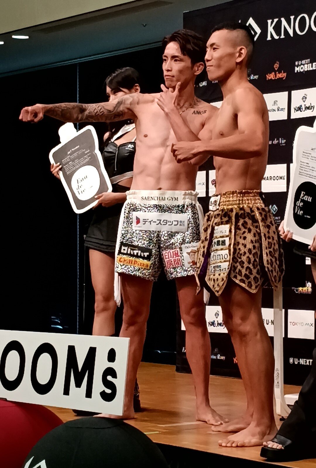 壱・センチャイジム（左）と乙津陸