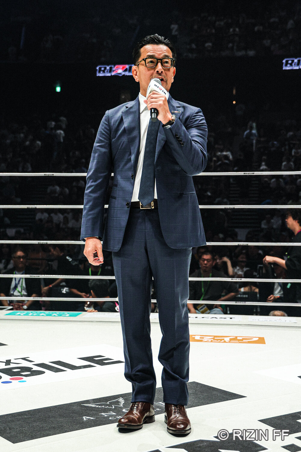 榊原信行CEO（C）RIZIN FF