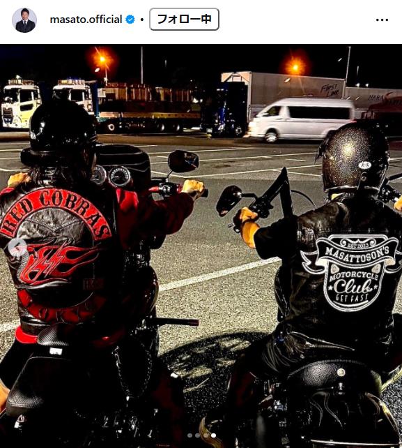 魔裟斗のインスタグラムから