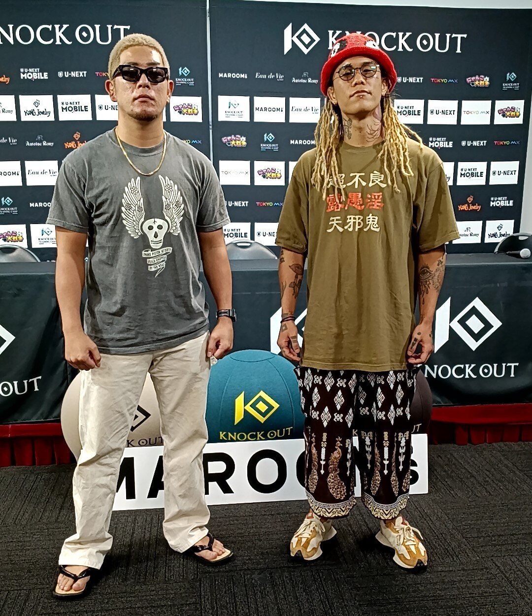 3年ぶりリング復帰となる山口侑馬（右）は弘輝とUNLIMITEDルールで対戦する