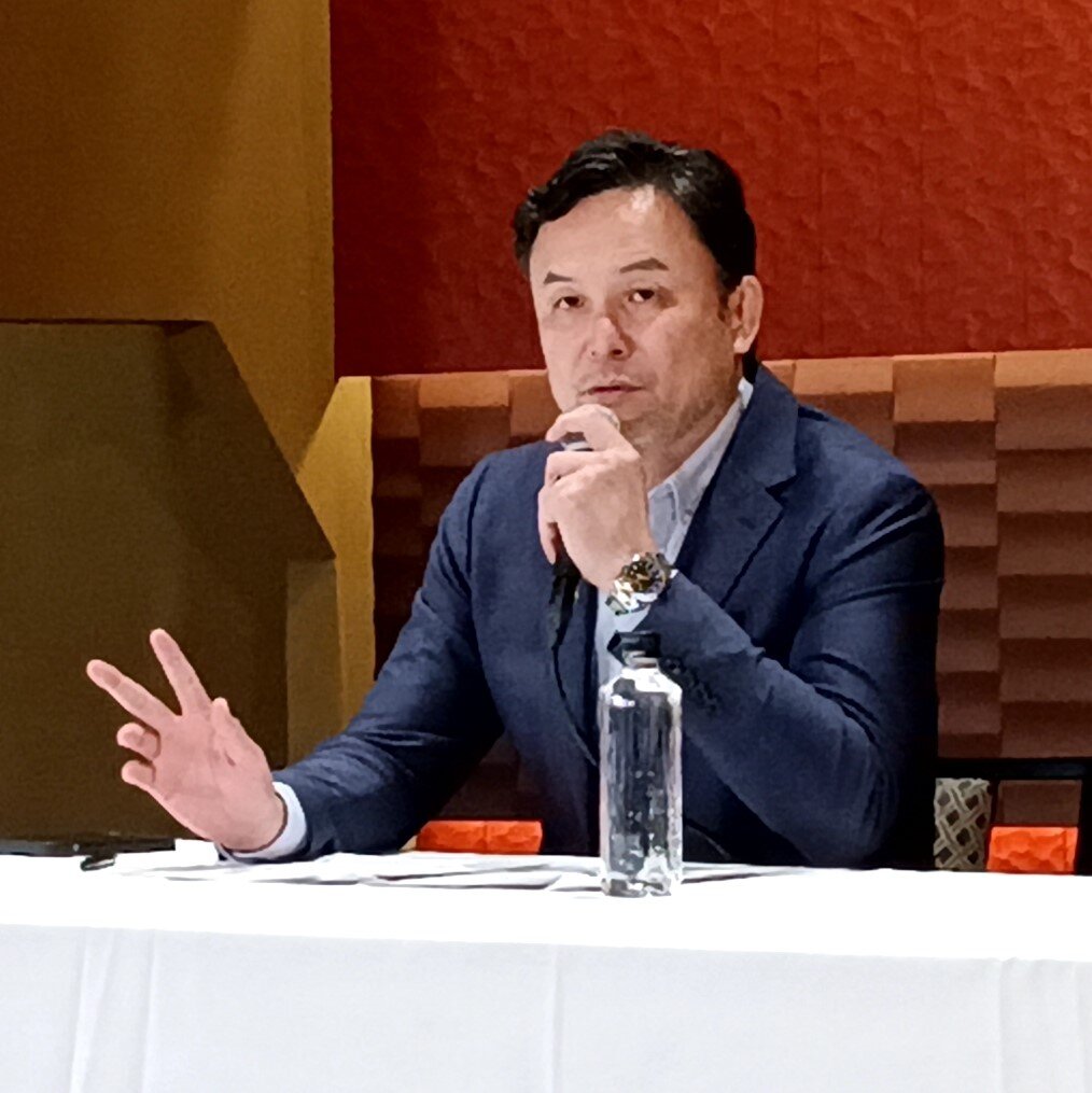 チャド問題について説明したRISE伊藤隆代表