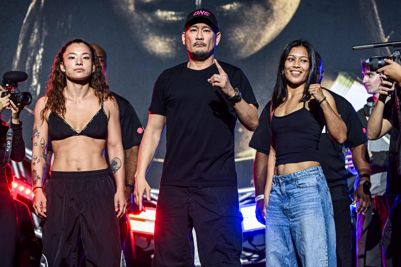 22年3月以来の再戦となる平田樹（左）とラズワン（C）ONE Championship