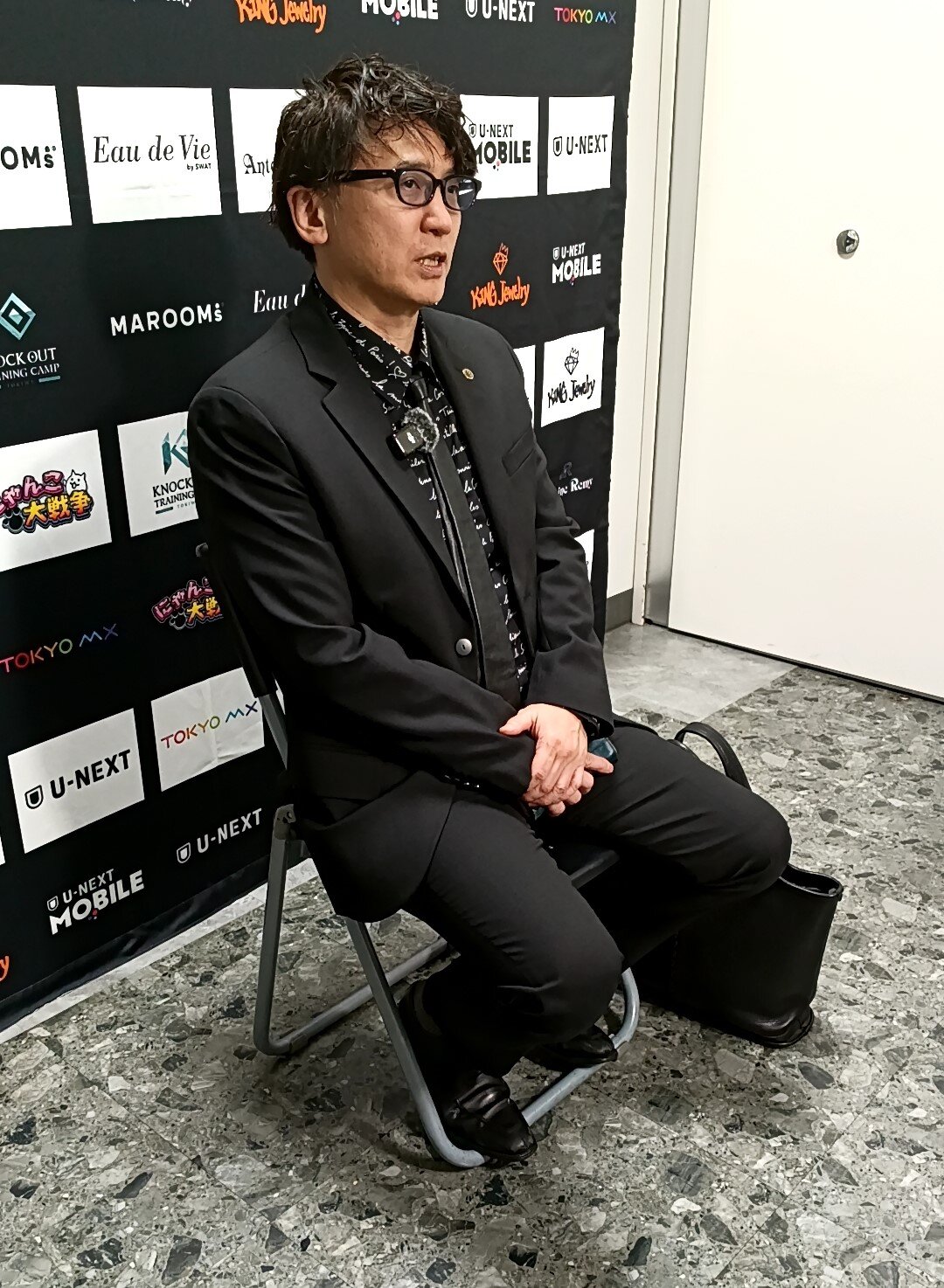大会の総括を行うKNOCK OUT山口元気代表
