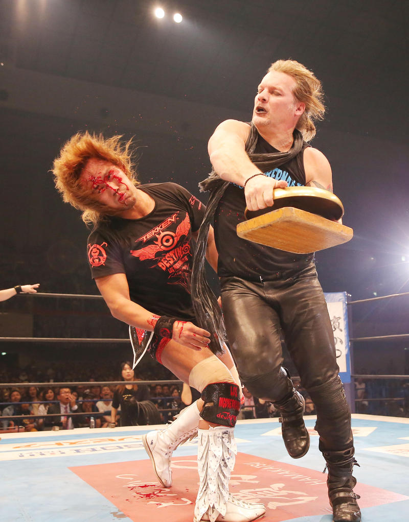 4カ月ぶり来襲ジェリコが内藤を大流血に追い込む - プロレス : 日刊
