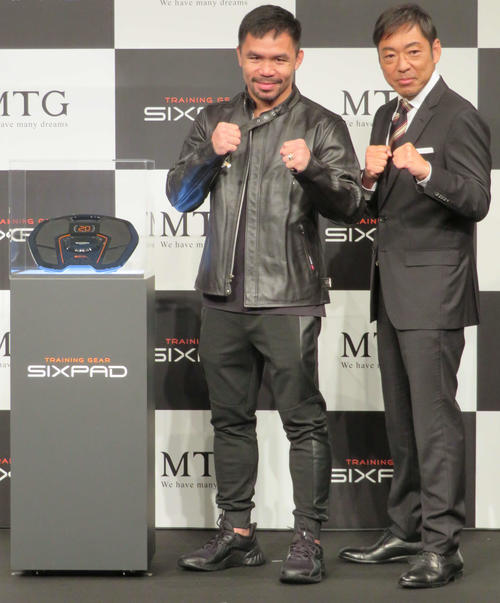 パッキャオ、シックスパッドで日本企業と初契約 - ボクシング : 日刊