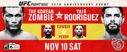 ジョン・チャンソン Vs. ヤイール・ロドリゲス _ 『UFC Fight Night 139』残り1秒で逆転KO勝ちしたヤイール・ロドリゲス ...