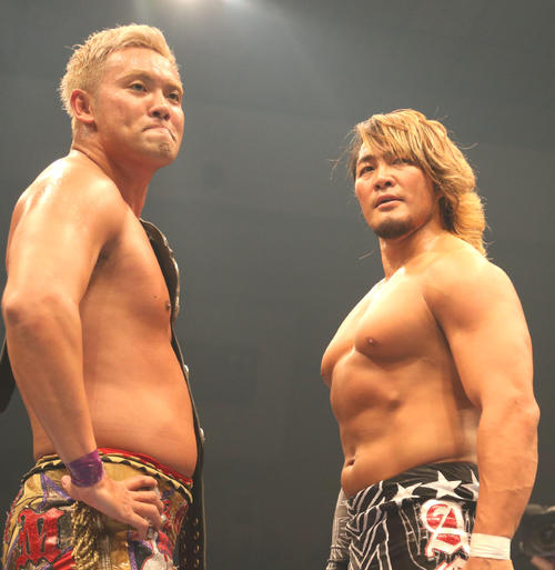 棚橋＆オカダ、ツープラトン披露も2日連続返り討ち - プロレス : 日刊