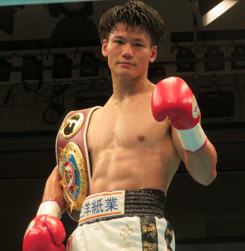 WBOアジア太平洋スーパーウエルター級王者に返り咲いた井上岳志