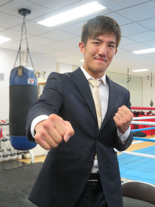 WBOアジア太平洋王座に挑む日本スーパーライト級王者井上浩樹