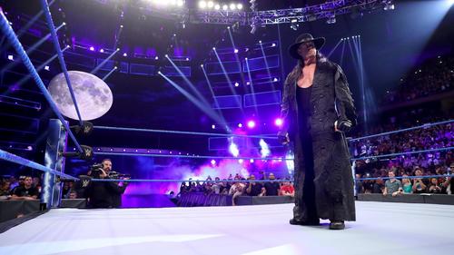 米ニューヨークで開催されたスマックダウン大会に姿を見せたジ・アンダーテイカー　（Ｃ）2019WWE,Inc.AllRightsReserved