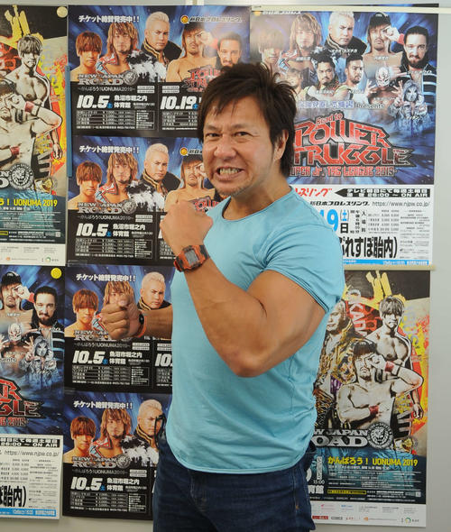 新潟開催の2大会をアピールする小島