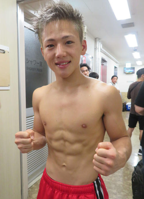 東日本新人王ミニマム級決勝進出を果たした大橋ジムのホープ森且貴