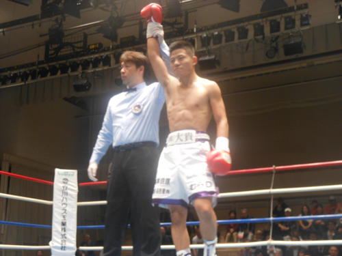 2回TKOでプロデビューを飾った重岡優大