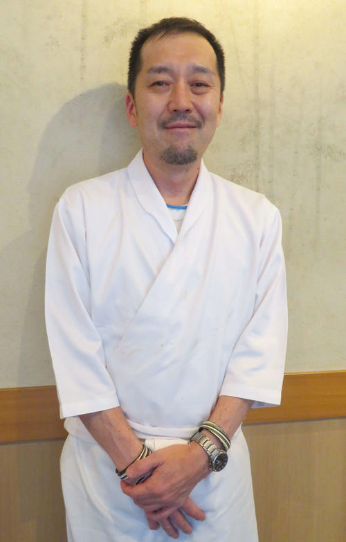 井上尚の減量食を担当する日本料理店「横浜金谷」店主の金谷明氏