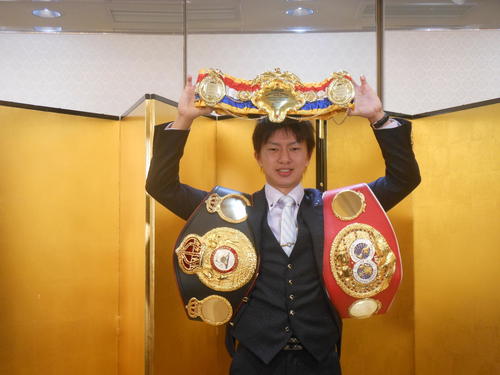 引退を発表した元世界王者田口良一