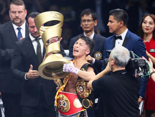 井上尚弥2年連続2冠 最優秀選手賞と年間最高試合 - ボクシング写真