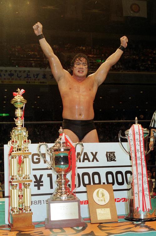 優勝した中西学(99年8月15日)